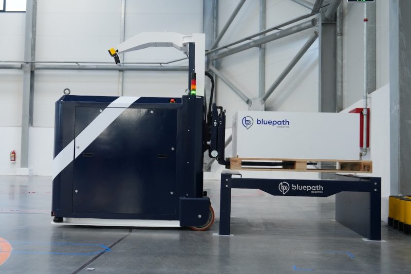 A sustainable, energy efficient autonomous mobile robot produced by Bluepath Robotics